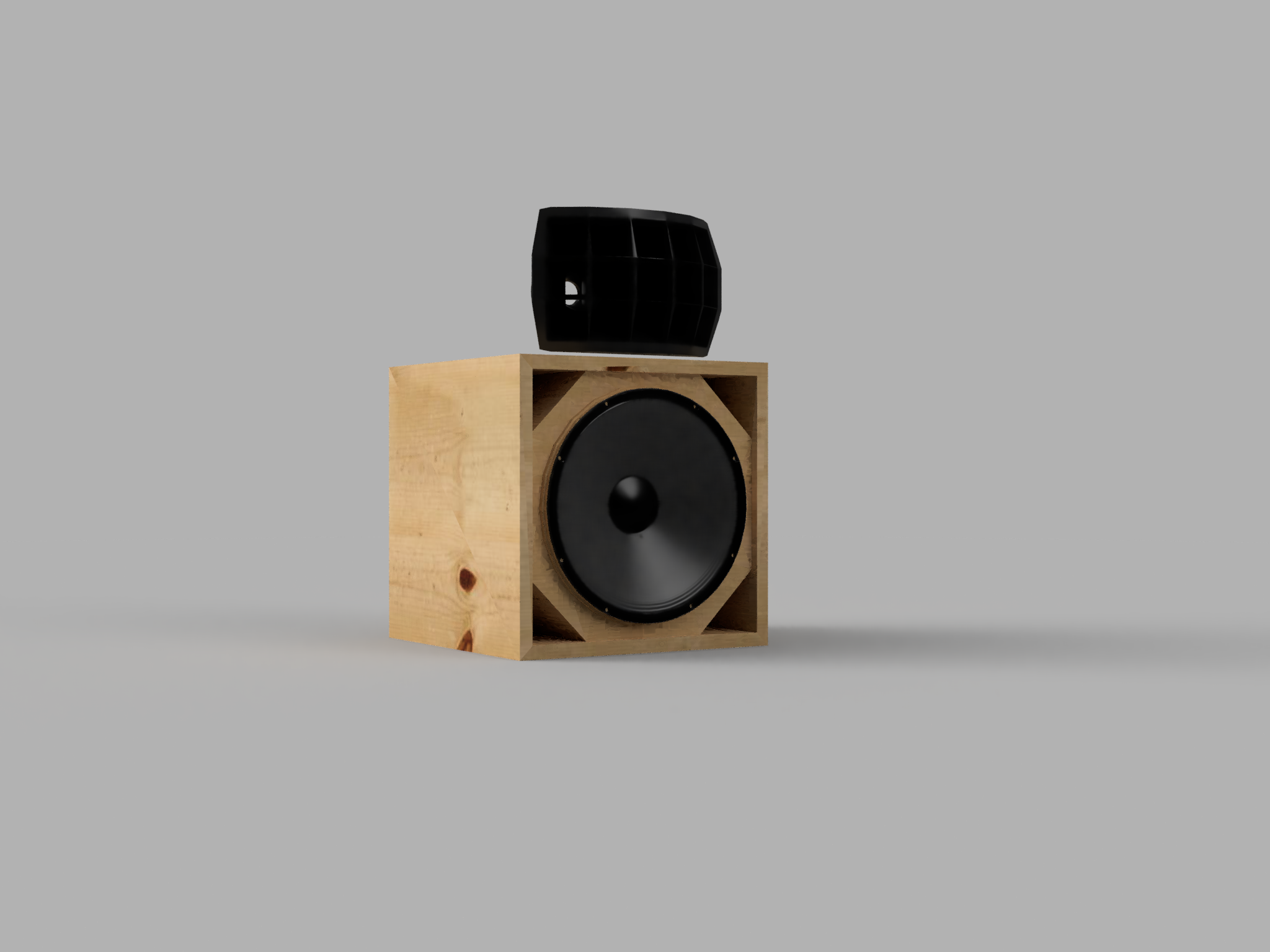 Altavoz VookAudio modelo vintage vista lateral