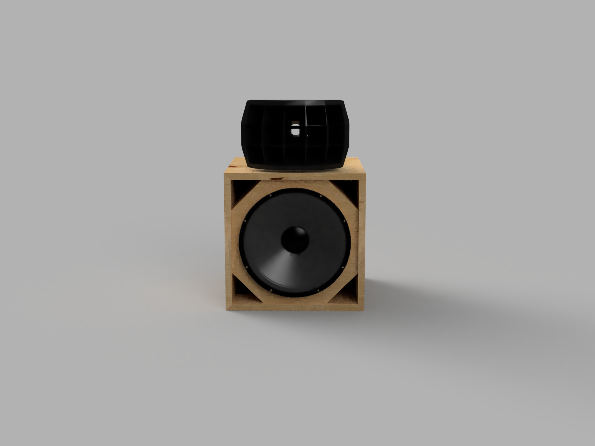 Altavoz VookAudio modelo vintage vista frontal